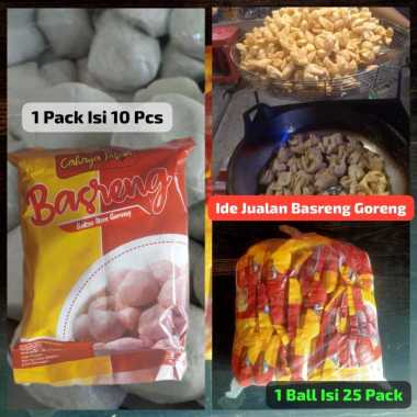 25 Pack Basreng Ikan Mentah Sebal Baso Goreng