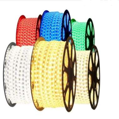 Sunsafe Lampu LED Strip 5050 /Meter Lampu Selang per Meter Lampu Meteran LED Strip Warna Putih Kunin