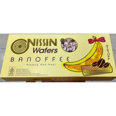 Nissin wafer banoffee