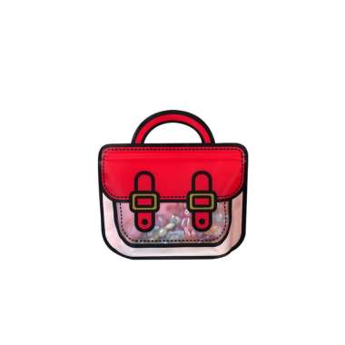 OEM SK-C1094 Plastik Bingkisan Ziplock Motif Tas Ransel / Goodie Bag Birthday 3D Zip Lock / Plastik 