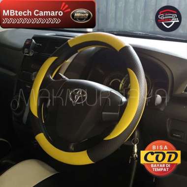 cover stir mobil L300 sarung stir mobil pickup truck mini bus travel haice hitam kuning