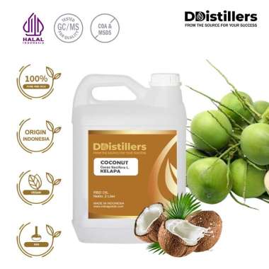 Coconut / Kelapa RBD Oil Pure 100%, 2L HDPE