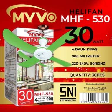 Kipas Angin Baling-Baling / Kipas Angin Gantung 30 Watt Myvo MHF - 530