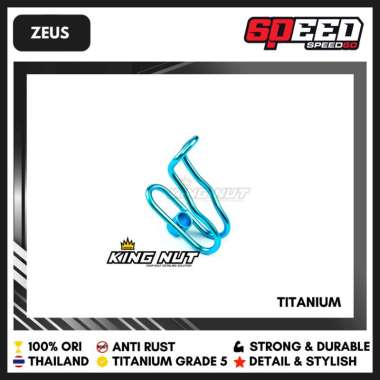 Gantungan Barang Motor Baut Titanium Grade 5 Thailand King Nut Gantungan + Baut Zeus