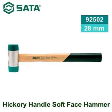 Palu 92502 Hickory Handle Soft Face Hammer 28 mm Sata Tools