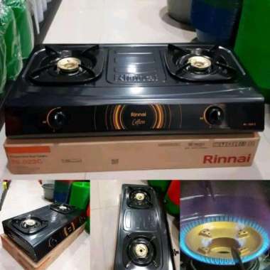 kompor rinnai 2 tungku api biru besar
