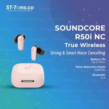 Anker Soundcore R50i NC / R50 i NC Adaptive Noise Canceling ANC True Wireless TWS - A3959 Pink