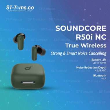 Anker Soundcore R50i NC / R50 i NC Adaptive Noise Canceling ANC True Wireless TWS - A3959 Green