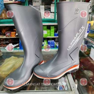 APBOOTS SEPATU KARET AP BOOT BOOTS PVC RUBBER ULTRAFLEX ABU AP 2018