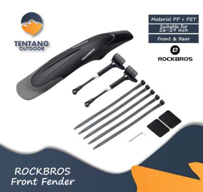 ROCKBROS Fender Quick Release MTB Slebor Sepeda Fender Spakbor Sepeda Front