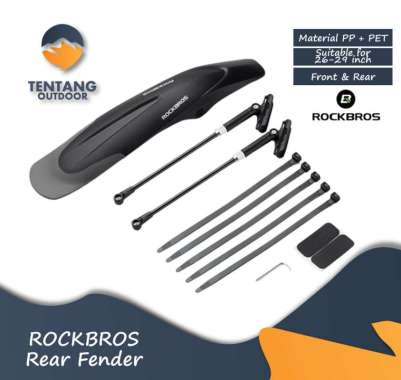 ROCKBROS Fender Quick Release MTB Slebor Sepeda Fender Spakbor Sepeda Rear
