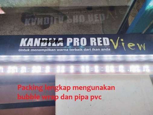 Lampu led aquarium Kandila pro red view pro 400 lampu celup kandila