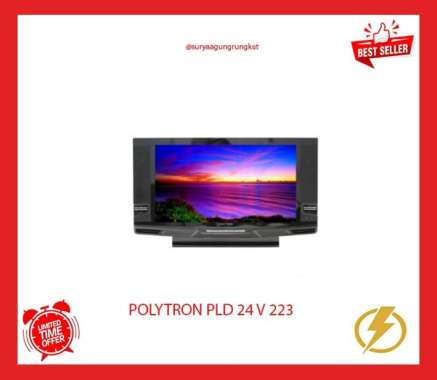 LED TV DIGITAL POLYTRON 24 INCH SEMI TABUNG PLD - 24 V 223