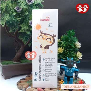 Bambi Sunscreen Lotion SPF30+ 100ml - Sunblock Lotion - Sun Screen Bayi