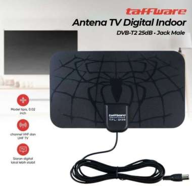 Taffware Antena TV Digital Indoor DVB