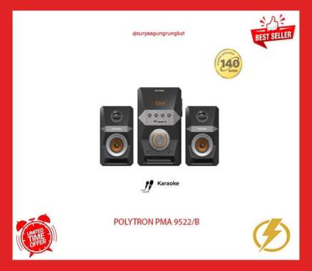 SPEAKER AKTIVE POLYTRON BLUETOOTH PMA - 9522/B