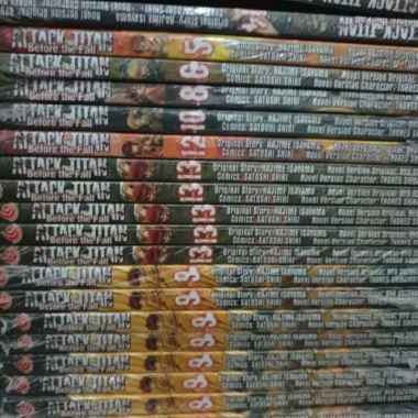 KOMIK ATTACK ON TITAN BEFORE THE FALL