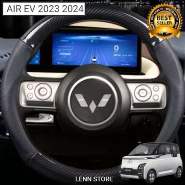 Cover Sarung Stir Carbon Mobil Wuling AIR EV 2023 2024