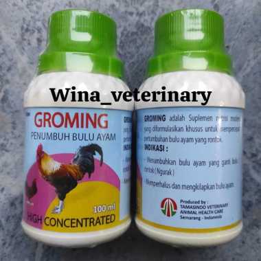 GROMING 100 ml - Penumbuh Bulu Ayam