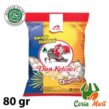 Kacang Shanghai Dua Kelinci Original 80 gr Deka Coated Peanuts