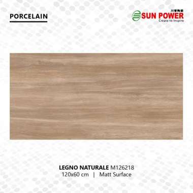 Granit Lantai Matt 120 x 60 - Legno Series | Sun Power Naturale