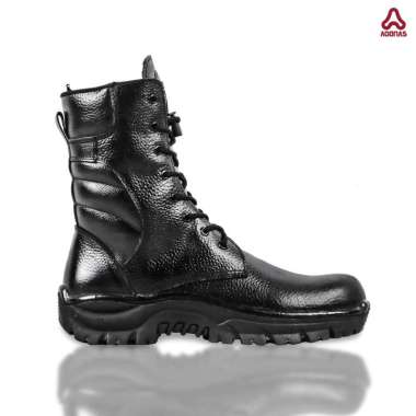 Bossindo Sepatu PDL Militery Kulit jeruk 39 Hitam