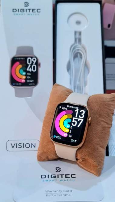 DIGITEC ORIGINAL SMARTWATCH WANITA VISION PINK VISIONPK JAM TANGAN DIGITAL JAM DIGITAL WANITA JAM TA