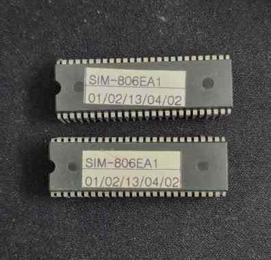 IC SIM-806EA1 DIP-52P IC Micom utk TV Tabung Samsung