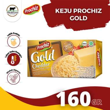 Prochiz Gold Cheddar Cheese | Keju Cheddar Gold - 160 gr