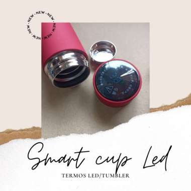 Tumbler Led/Smart Cup Led/tumbler bisa custom/botol minum custom/hadiah