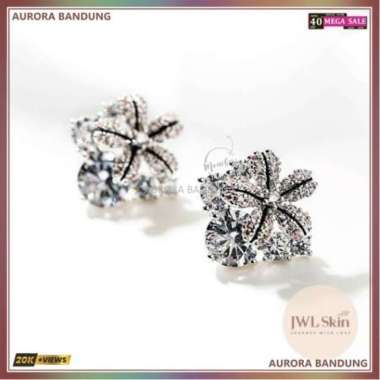 Anting Tusuk Silver 925 Perak Bintang Laut Stud Star Fish