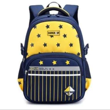 Tas Sekolah Anak Perempuan Kualitas Premium TK SD SMP - Kuning Kuning