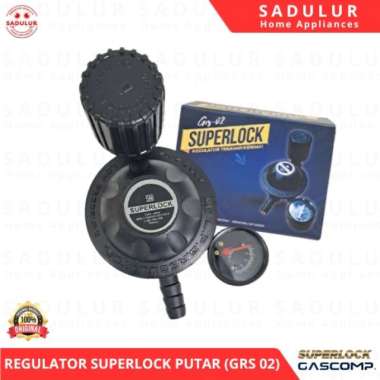 GASCOMP - Regulator Meter Superlock Putar (GRS-02)