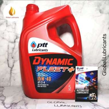 PTT Dynamic FLEET + 15W-40 15W40 5 Liter (Oli Mesin Diesel/ Solar/ Delvac/ Rimula)