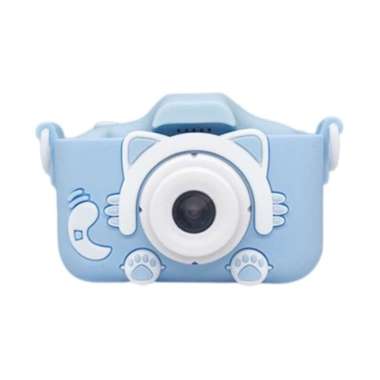 Mainan Kamera Anak Mini Digital - Biru Biru