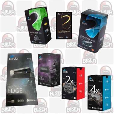 Kardus Cardo Packtalk Bold Black Slim Freecom 1+ 2+ 4+ Packtalk Bold