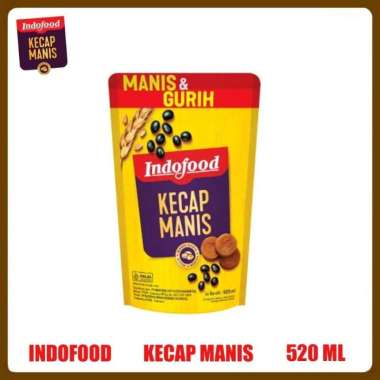 Indofood Kecap Manis 520 Ml Refill