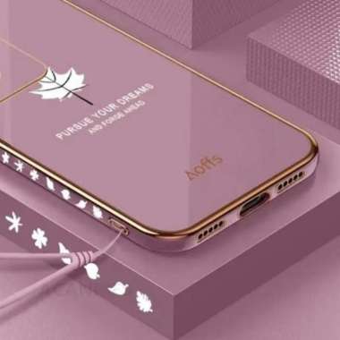 Promo Case Maple Samsung M21 / M30S Softcase Plating Terbaru Samsung M21 Ungu