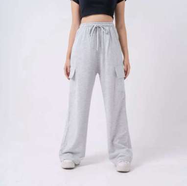 Okechuku YOONA Celana Kargo Wanita Gaya Korea Cargo Pants Korean Style coksu