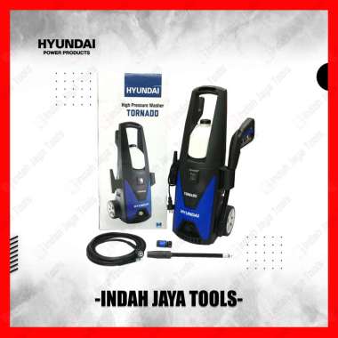 HYUNDAI HDPW 135 TORNADO Mesin Jet Cleaner Listrik Cuci Mobil Motor Steam AC - High Pressure Washer