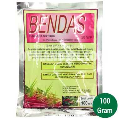 FUNGISIDA BENDAS 50 WP 100 GRAM