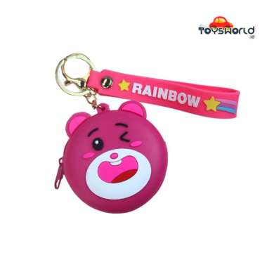 Keychain Bag Disney Lotso Red