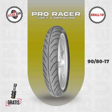 Ban Tubles Motor Bebek SOFT COMPOUND SWALLOW PRO RACER 90/80 Ring 17