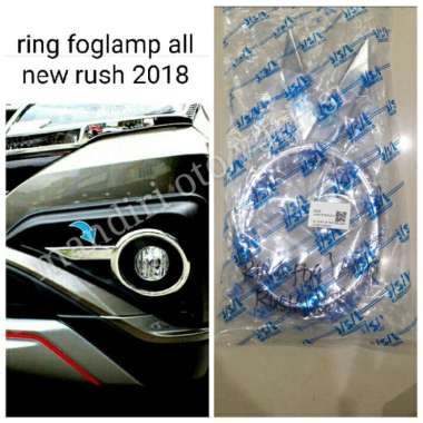 garnis foglamp cover ring foglamp all new rush terios 2018 Terbaik