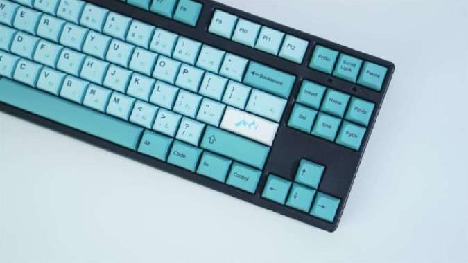 KEYCAPS ICE MOUNTAIN THEME JAPANESE ROOT - XDA PROFILE PBT