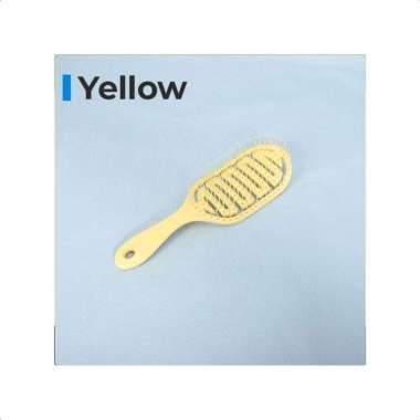 Goto Charlote Comb Sisir Rambut Anti Kusut Rontok Pria Wanita SQ YELLOW