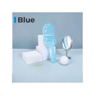 Goto Charlote Comb Sisir Rambut Anti Kusut Rontok Pria Wanita SQ BLUE