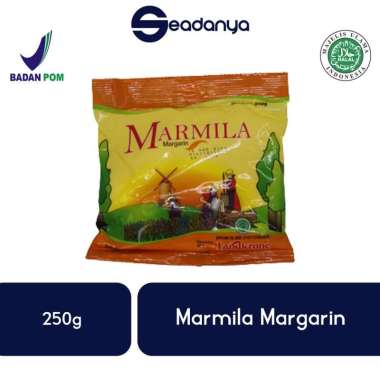 Marmila Margarin 250g - Mentega - Margarine Halal MUI & BPOM - Pengganti Minyak