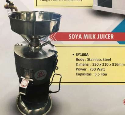 MESIN PEMBUAT SUSU KACANG KEDELAI/ SOYA MILK JUICER/ SOYA MILK MACHINE