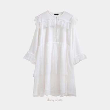 Bigissimo Eid Raya Series - Beyza Long Tunik | Atasan Wanita Tunik Midi Dress Brokat Maxi Premium Bi